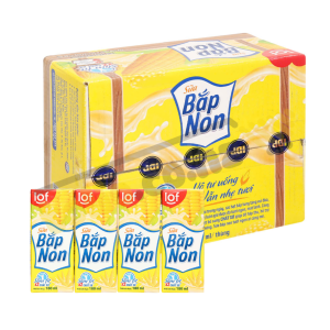 Thùng 24 hộp sữa bắp non LOF 180ml