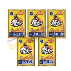 Set 5 gói bột cà ri ướp Ông Chà Và 18g