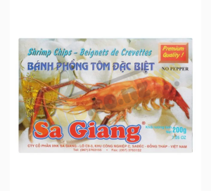 Bánh phồng tôm Sa Giang hộp 200g