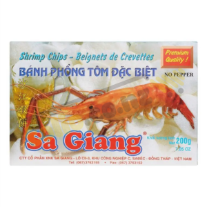 Bánh phồng tôm Sa Giang hộp 200g