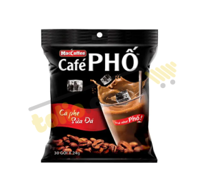 Cà phê Phố sữa đá bịch 30 gói x 24g