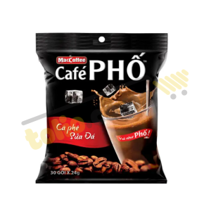 Cà phê Phố sữa đá bịch 30 gói x 24g