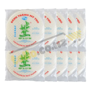 Set 10 gói bánh tráng tròn Ba Cây Tre 22cm 250g
