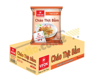 Thùng 50 gói cháo thịt bằm Vifon 70g