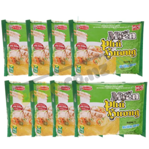 Set 8 gói miến Phú Hương sườn heo gói 56g