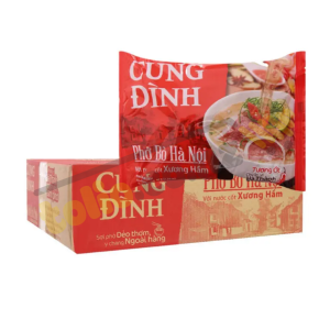 Thùng 30 gói phở bò Cung Đình 68g