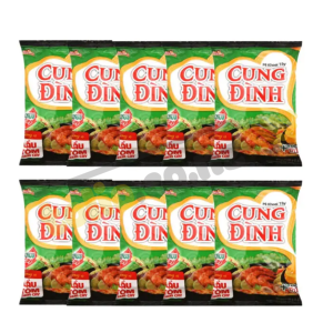 Set 10 gói mì khoai tây Cung Đình lẩu tôm chua cay 80g