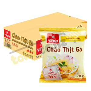 Thùng 50 gói cháo thịt gà Vifon 70g