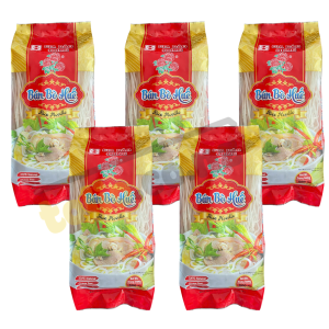 Set 5 gói bún bò Huế Gia Bảo Hưng 500g