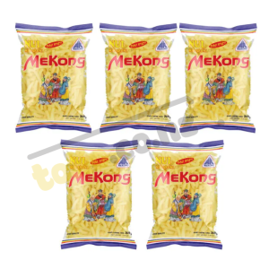 Set 5 gói nui vàng dài Mekong 400g