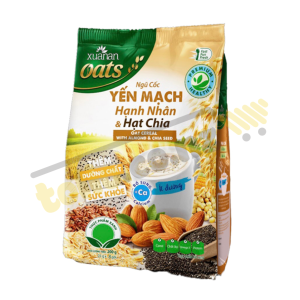 Ngũ cốc yến mạch hạnh nhân hạt chia Xuân An 200g (8 gói x 25g)