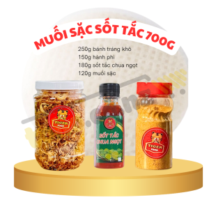 Bánh tráng muối sặc sốt tắc chua ngọt 700g