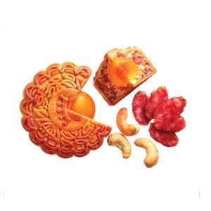 Bánh trung thu Kinh Đô thập cẩm lạp xưởng 1 trứng 150g