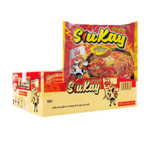 Thùng 24 gói mì SiuKay vị bò 127g