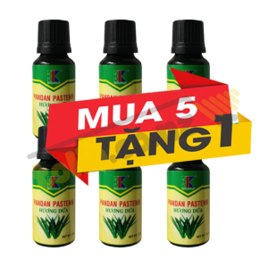 [Mua 5 tặng 1] Set 6 lọ hương Lá Dứa 3K 20ml
