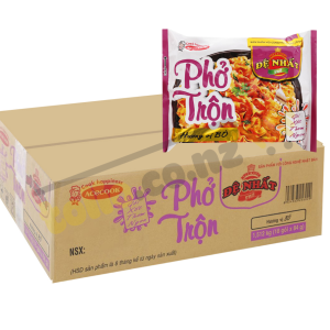 Thùng 18 gói phở trộn Đệ Nhất hương vị bò 84g