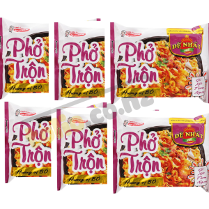 Set 6 gói phở trộn Đệ Nhất hương vị bò 84g