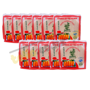 [Mua 10 tặng 1] Set 11 gói Bánh tráng chả giò Ba Cây Tre tròn size 22cm gói 340g