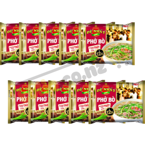 Set 10 gói phở Đệ Nhất hương vị bò 68g