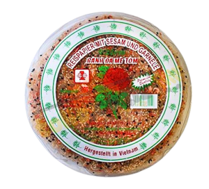 Bánh đa mè tôm Gia Bảo 300g