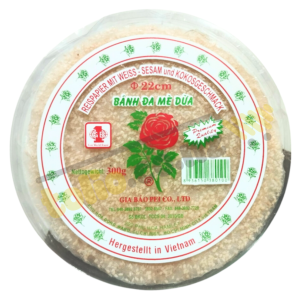 Bánh đa mè dừa Gia Bảo 300g