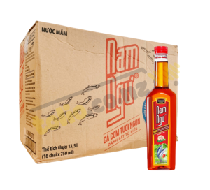 Thùng 18 Combo nước mắm Nam Ngư 750ml và nước chấm Nam Ngư tỏi ớt Lý Sơn 100ml