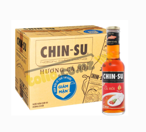 Thùng 15 chai nước mắm chinsu cá hồi chai 500ml