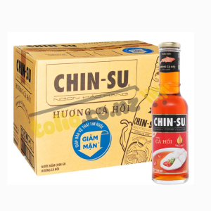 Thùng 15 chai nước mắm chinsu cá hồi chai 500ml