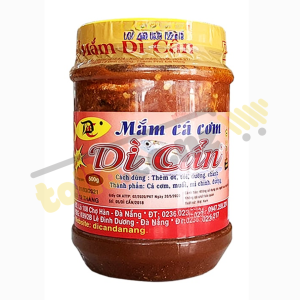 Mắm cá cơm Dì Cẩn hủ 500gr