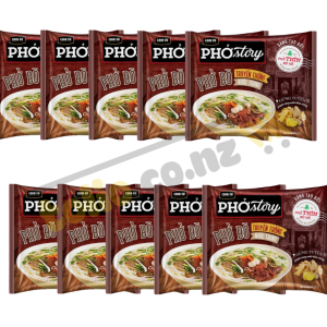 Set 10 gói phở bò Chinsu Story 72g