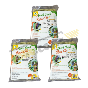Set 3 gói bánh canh bột lọc rau củ ngũ sắc Vidata 350g