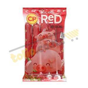 Xúc xích heo tiệt trùng C.P gói 200g (5 cây x 40g)