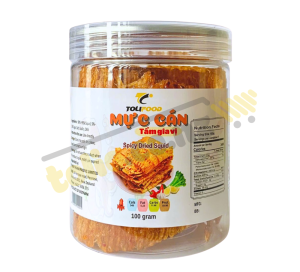 Mực cán tẩm gia vị nguyên con 100g