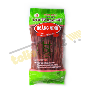 Bún gạo lứt đỏ Hoàng Minh gói 250g