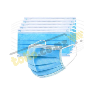 Khẩu trang y tế 4 lớp màu xanh dương hộp 50 cái