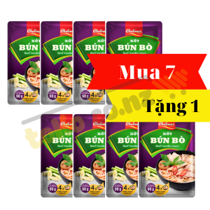[Mua 7 tặng 1] Set 8 gói xốt bún bò Cholimex 90g