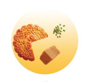 Bánh trung thu Kinh Đô đậu xanh 0 trứng 150g