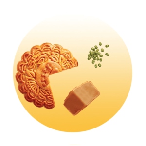 Bánh trung thu Kinh Đô đậu xanh 0 trứng 150g