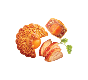 Bánh trung thu Kinh Đô gà quay xốt X.O 2 trứng 210g