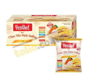 Thùng 30 gói cháo Yến dinh dưỡng YenViet vị gà 50g
