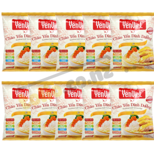 Set 10 gói cháo Yến dinh dưỡng YenViet vị gà 50g