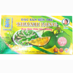 Kẹo dừa lá dứa sầu riêng Thanh Long hộp 300g