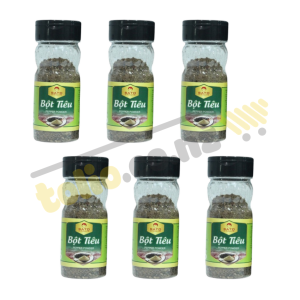 Set 6 lọ bột tiêu Sato 50g