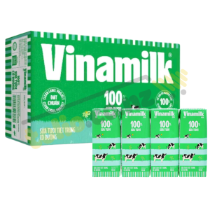 Thùng 48 hộp sữa tươi tiệt trùng có đường Vinamilk 180ml