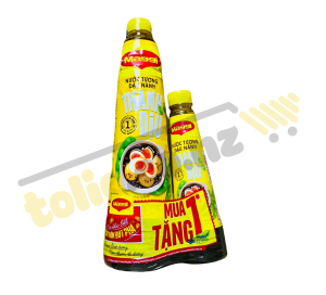 Combo nước tương đậu nành Maggi dịu nhẹ chai 700ml và chai 200ml