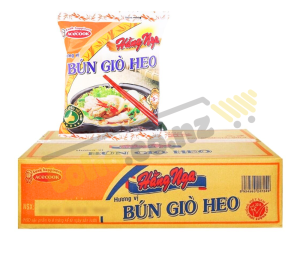 Thùng 30 gói bún giò heo Hằng Nga 75g